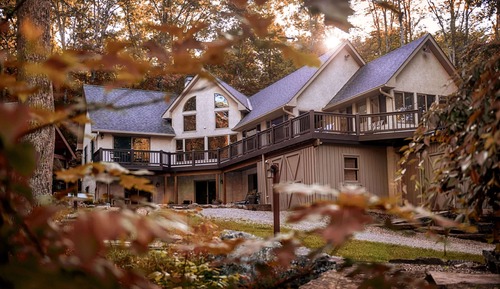 Luxury Cabin, 4 Bedrooms, Fireplace, Lake View