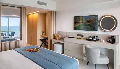 Superior Room, 1 Double Bed, Balcony, Sea View