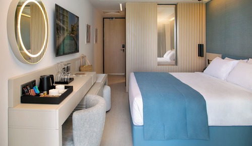 Standard Room, 1 Double Bed, Balcony, Sea View