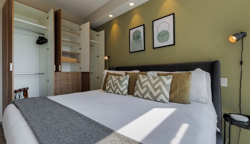 Deluxe Apartment, 2 Bedrooms, City View