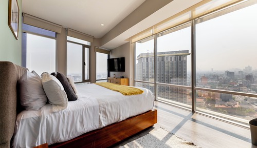Deluxe Apartment, 2 Bedrooms, Air conditioning, City View