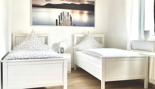 Basic Twin Room, Non Smoking, Courtyard Area