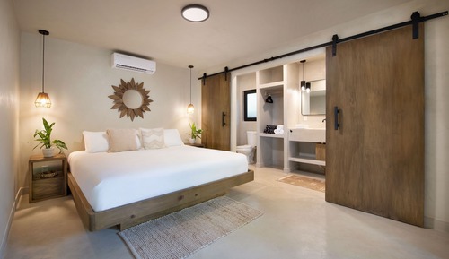 Room, 1 King Bed, Terrace, Partial Sea View