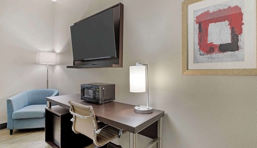 Standard Room, 2 Double Beds, Non Smoking, Refrigerator & Microwave