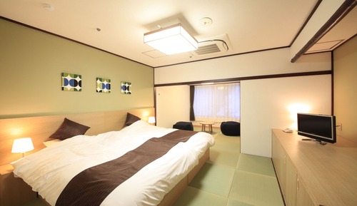 Japanese style room with low beds, Non Smoking