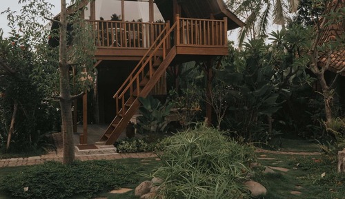 Double or Twin Room, Garden View (Lumbung)