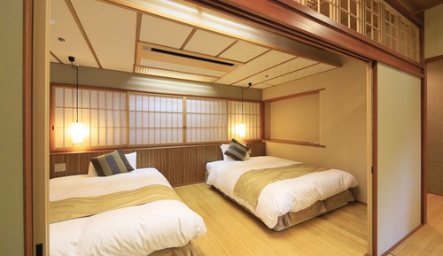 [Mountain view] Japanese Western-style room with bath, Non Smoking