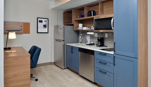 Studio Suite, 2 Queen Beds, Hearing Accessible