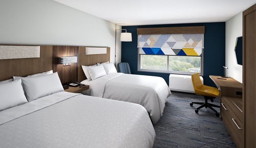 Room, 2 Queen Beds, Roll-in Shower (Communications, Mobility)