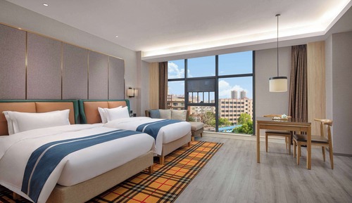 Executive Room, 2 Double Beds, Non Smoking