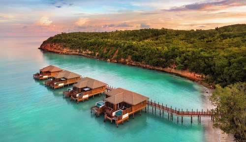 Luxury Presidential Sunset Overwater Suite Diamond Club