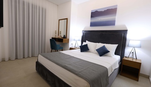 One Bedroom Apartment with Balcony and Partial Sea View (2+2)