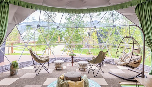 Basic Tent, 1 Bedroom, Non Smoking, Sauna