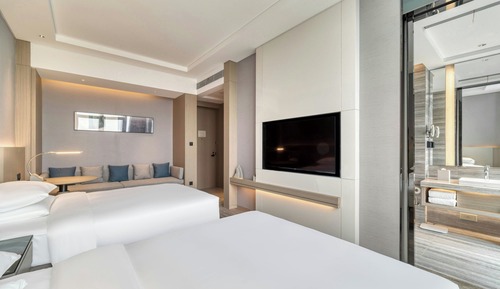 Executive Room, 2 Double Beds, City View