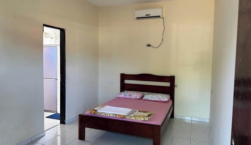 Basic Double Room, 1 Double Bed, Lanai, Ground Floor