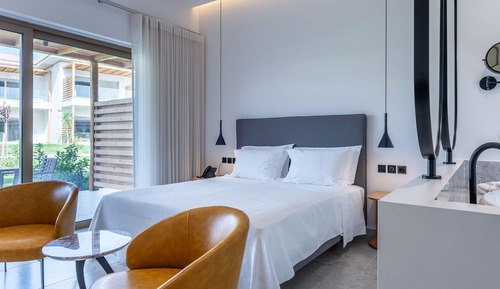 Standard Double Room, 1 Queen Bed, Sea View
