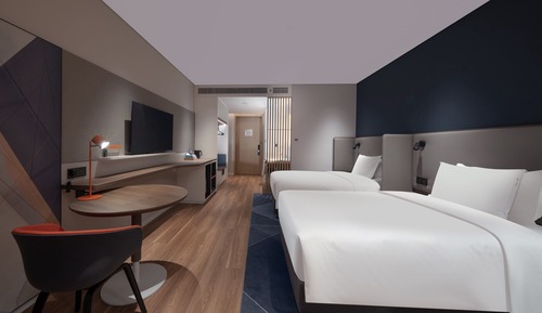 Standard Room, 2 Twin Beds (High Floor)