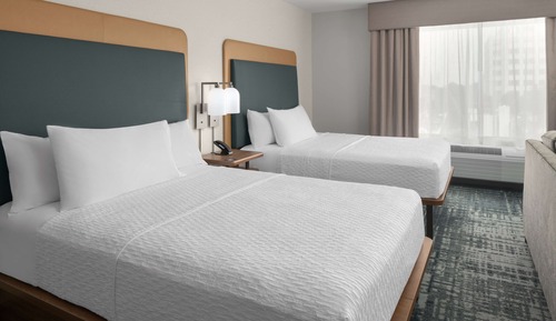 Studio Suite, 2 Queen Beds, Accessible, Bathtub