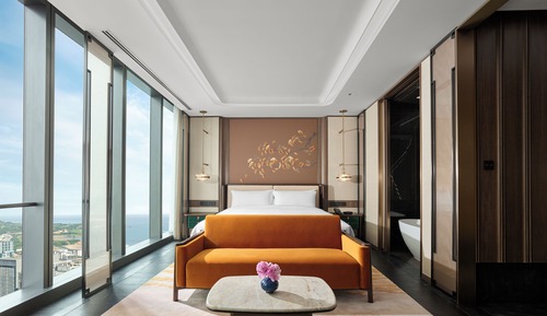 Room, 1 King Bed, Partial Sea View