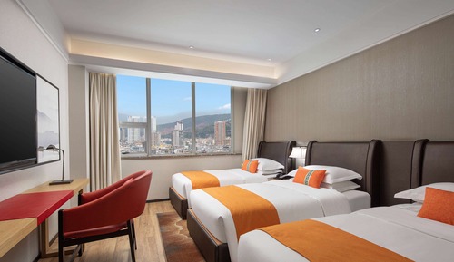 Room, 3 Twin Beds, Non Smoking