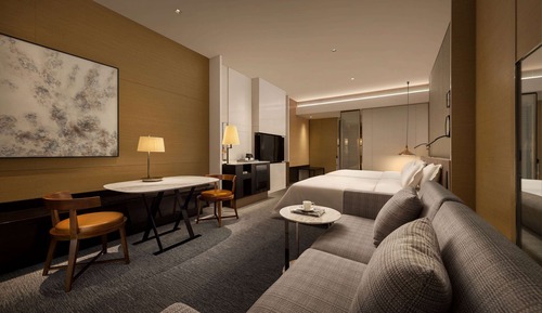 Deluxe Room, 2 Twin Beds, Smoking