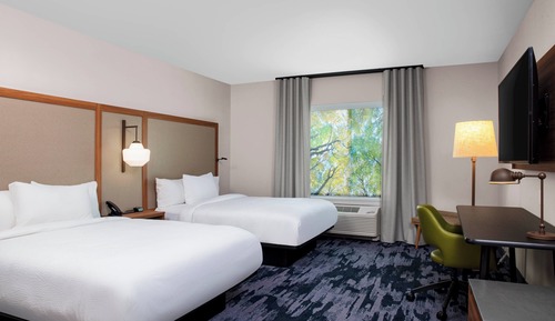 Standard Room, 2 Queen Beds (Mobility/Hearing Accessible, Tub)