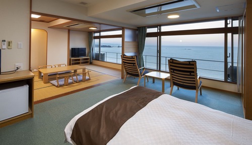 Traditional Room, Non Smoking, Ocean View (Sanjokan Japanese-Western)