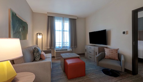 Suite, 2 Queen Beds, Accessible (Hearing)