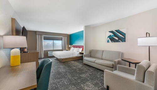 Suite, 1 King Bed with Sofa bed, Non Smoking