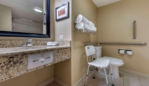 Suite, 1 King Bed with Sofa bed, Accessible, Non Smoking