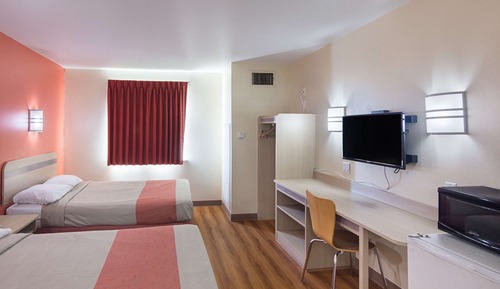 Deluxe Room, 2 Double Beds, Non Smoking, Refrigerator & Microwave