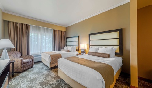 Room, 2 Double Beds, Bathtub (with Sofabed)