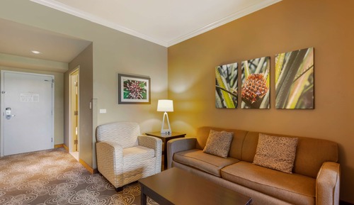 Room, 1 King Bed, Non Smoking, Refrigerator & Microwave (with Sofabed)