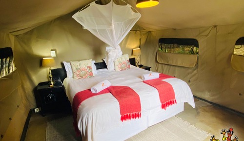 Luxury Tent, Shared Bathroom, River View