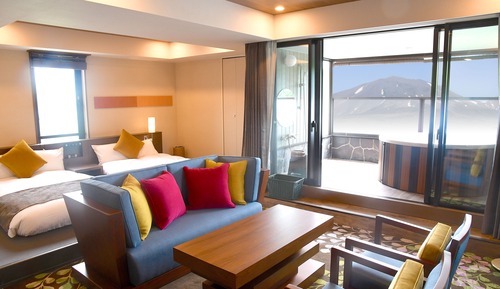 Asama View Premium 4 Bed Suite,Non Smoking with Open Air Bath(Please incl. all persons in your rsvn)