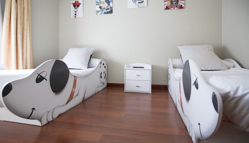 Family Room, 2 adults and 2 children