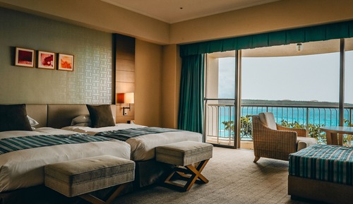 Coral Wing Premium Twin Room, Non Smoking, Wide View