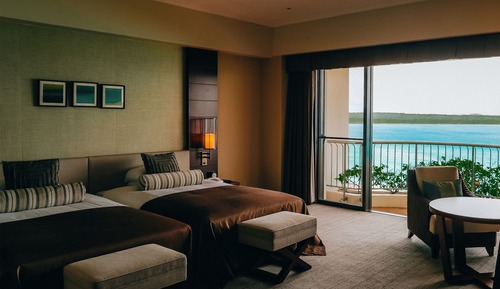Coral Wing Grand Twin Room, Non Smoking, Ocean View