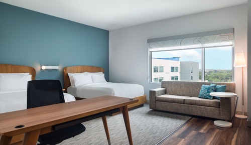 Studio, Multiple Beds, Non Smoking (Mobility/Hearing Access, Roll-in Shwr)