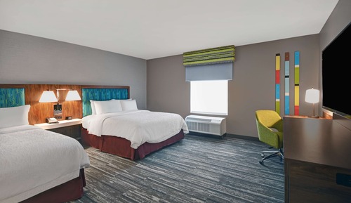 Room, 2 Queen Beds, Non Smoking, Refrigerator