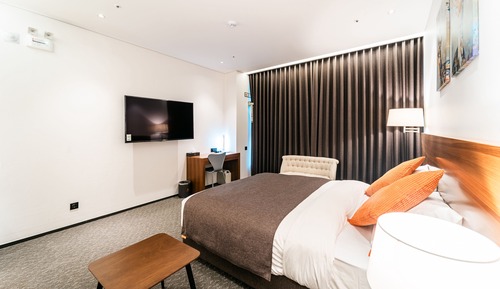 Deluxe Double Room, 1 King Bed, Non Smoking, City View