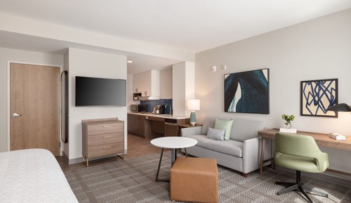 Studio Suite, 1 King Bed, Kitchen