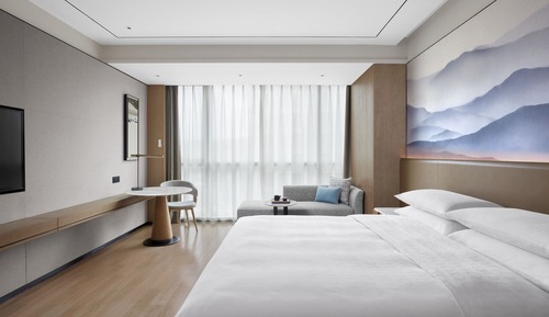 Deluxe Room, 1 King Bed, City View