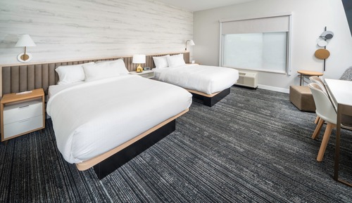 Studio, 2 Queen Beds (Hearing Accessible)