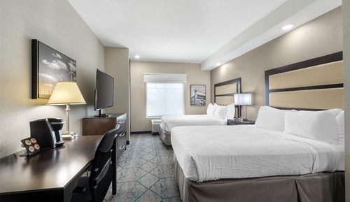Suite, 2 Queen Beds, Accessible, Refrigerator & Microwave (with Sofabed)