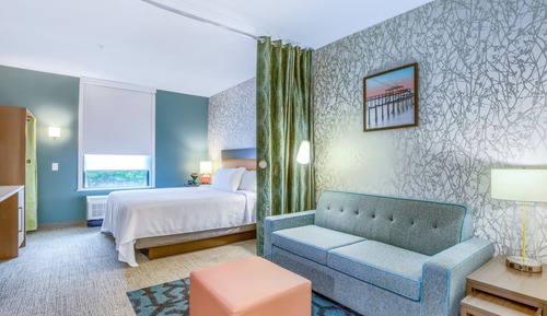 Studio, 1 King Bed, Accessible, Non Smoking (Hearing)