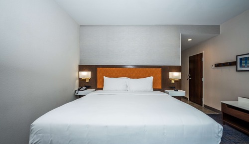 Room, 1 King Bed, Refrigerator & Microwave