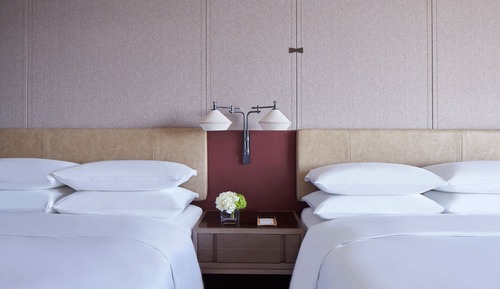 Premier Room, 2 Double Beds, Mountain View