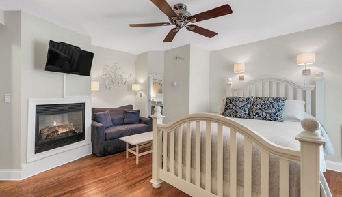 Premium Double Room, 1 Queen Bed, Fireplace