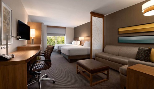 Deluxe Room, 2 Queen Beds (with Sofa Sleeper)